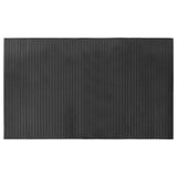 Vidaxl vloerkleed rechthoekig 60x100 cm bamboe grijs