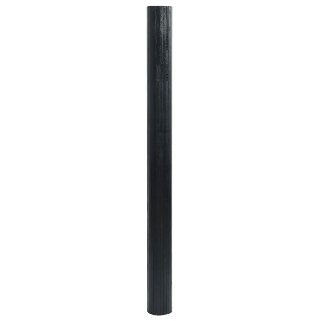 Vidaxx rektangulært tæppe 60x400 cm bambus sort
