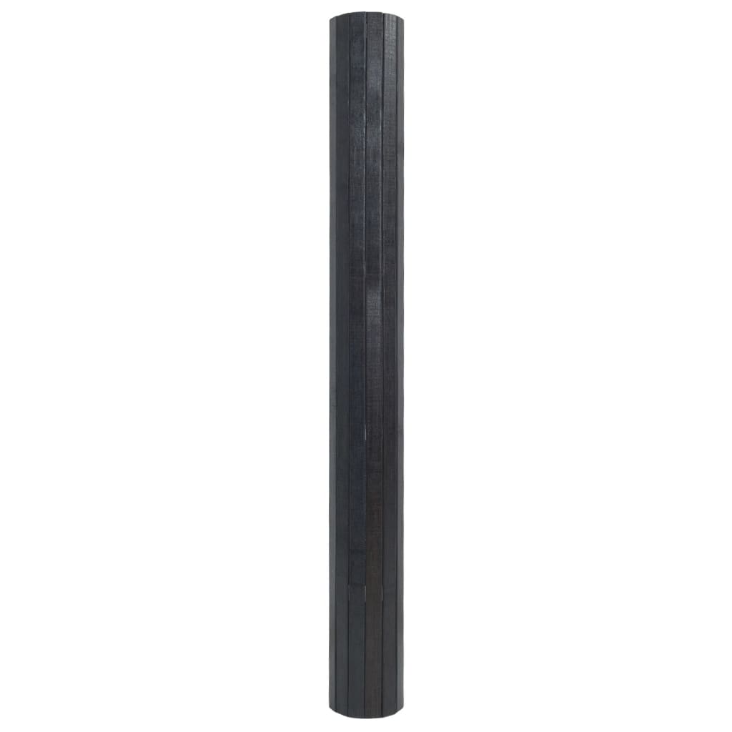 Vidaxx rektangulært tæppe 70x300 cm bambusgrå