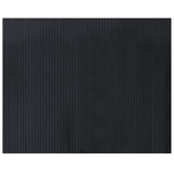 Vidaxx rektangulært tæppe 80x100 cm bambus sort