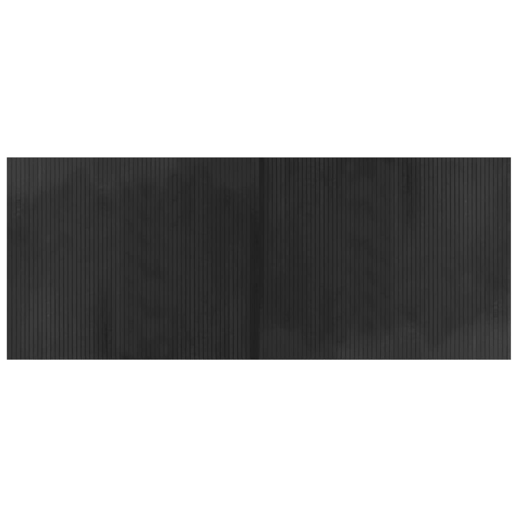 Vidaxx rektangulært tæppe 80x200 cm bambusgrå