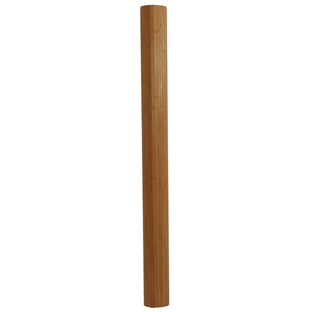 Vidaxx rektangulært tæppe 80x300 cm bambusbrunt