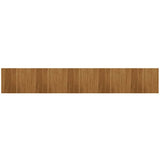 Vidaxx rektangulært tæppe 80x500 cm bambusbrunt