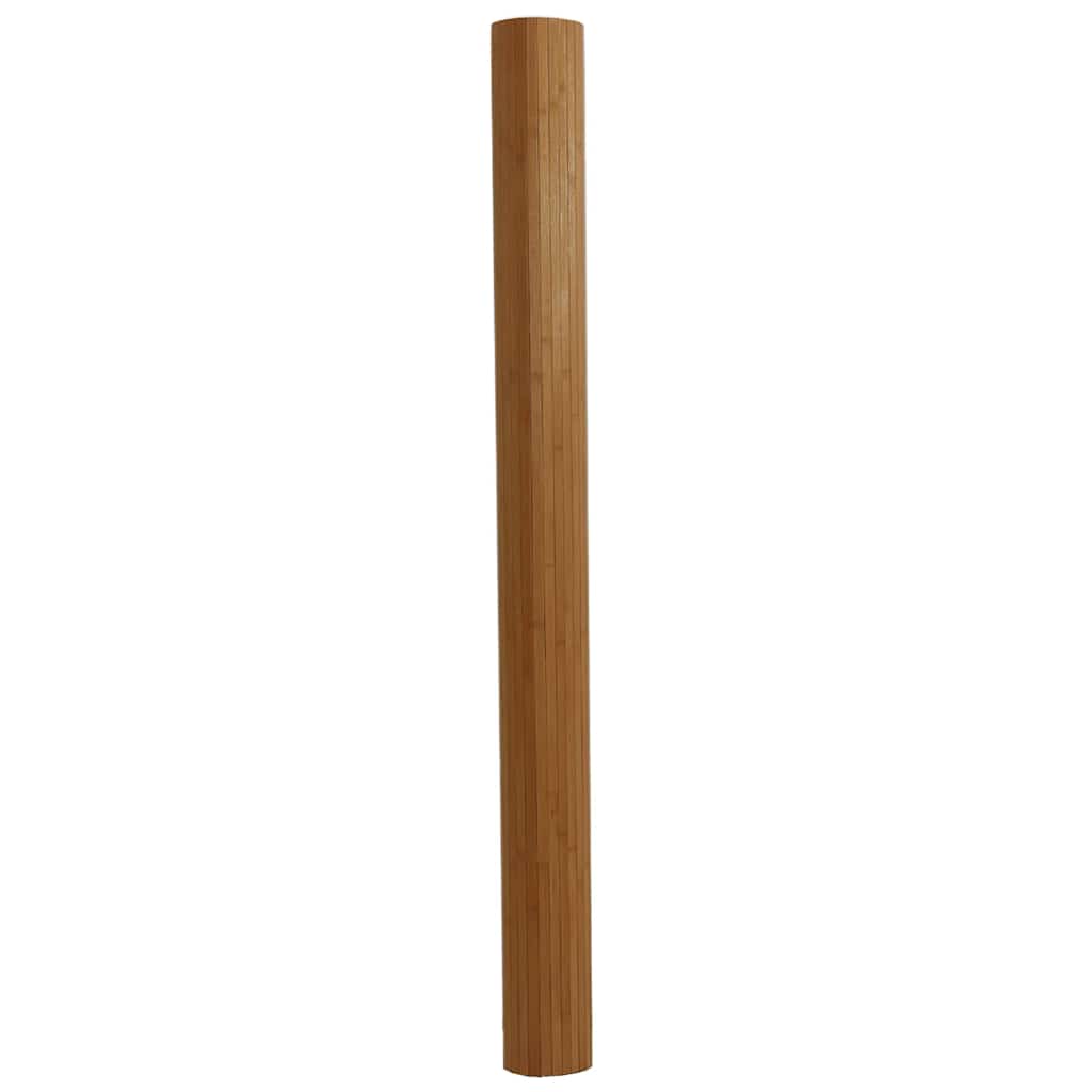 Vidaxx rektangulært tæppe 80x500 cm bambusbrunt