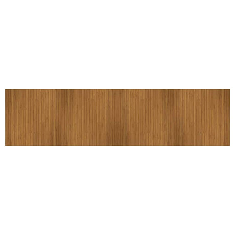 Vidaxx rektangulært tæppe 100x400 cm bambusbrunt