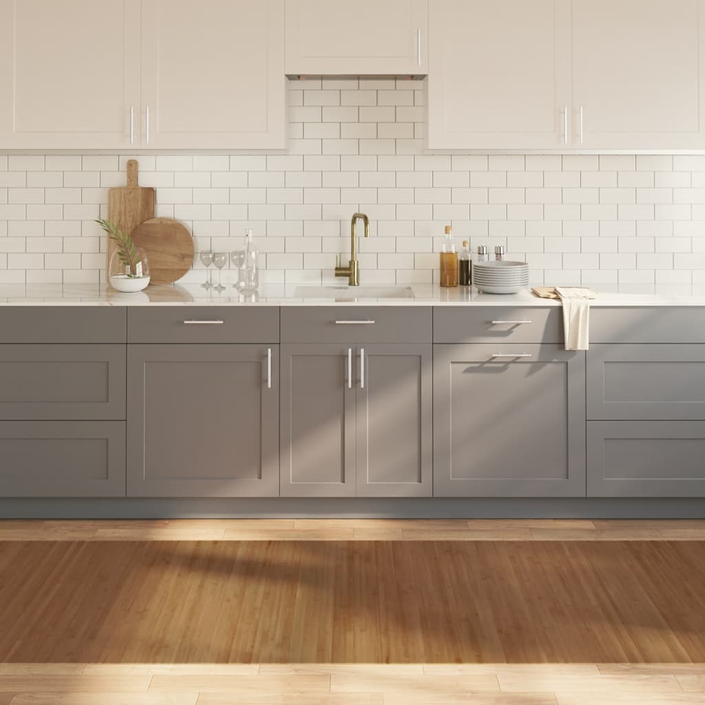 Vidaxx rektangulært tæppe 100x500 cm bambusbrunt