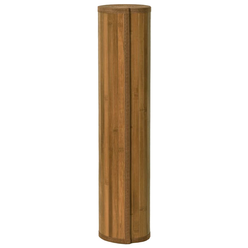 Vidaxx rektangulært tæppe 60x300 cm bambusbrunt