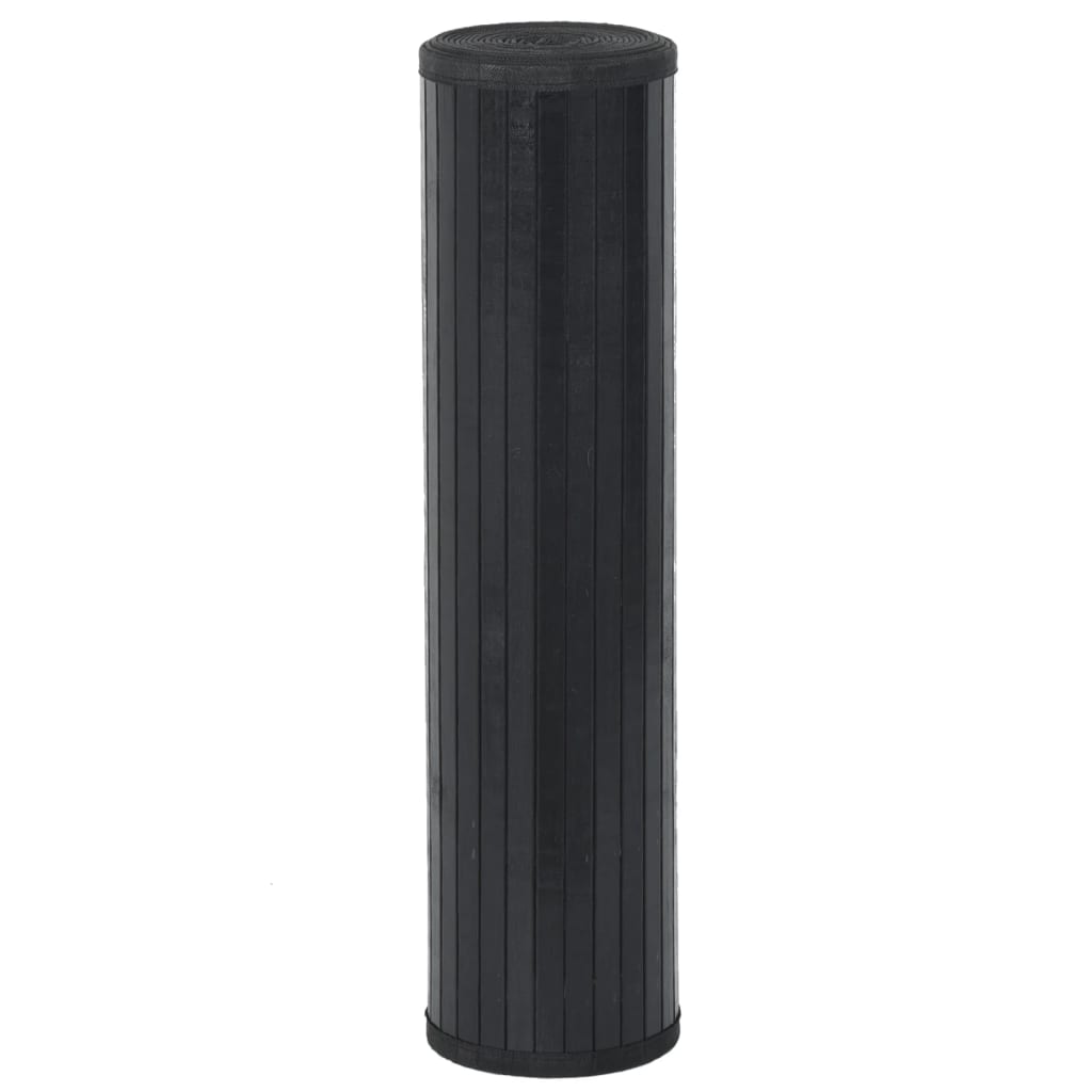 Vidaxx rektangulært tæppe 60x400 cm bambus sort
