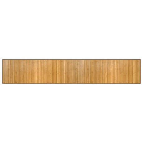 Vidaxx rektangulært tæppe 60x400 cm bambus natur