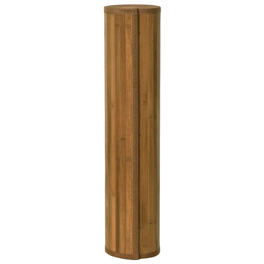 Vidaxx rektangulært tæppe 70x200 cm bambusbrunt