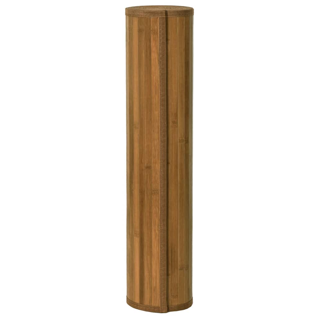 Vidaxx rektangulært tæppe 70x400 cm bambusbrunt