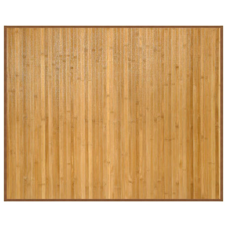 Vidaxx rektangulært tæppe 80x100 cm bambus natur