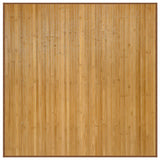 Vidaxl vloerkleed vierkant 100x100 cm bamboe naturel