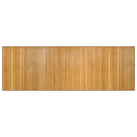 Vidaxl vloerkleed rechthoekig 100x300 cm bamboe naturel