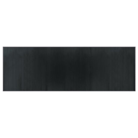 Vidaxx rektangulært tæppe 100x300 cm bambusgrå