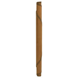 VidaXL tæppe rundt 80 cm bambus brunt