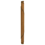 VidaXL tæppe rundt 100 cm bambus brunt