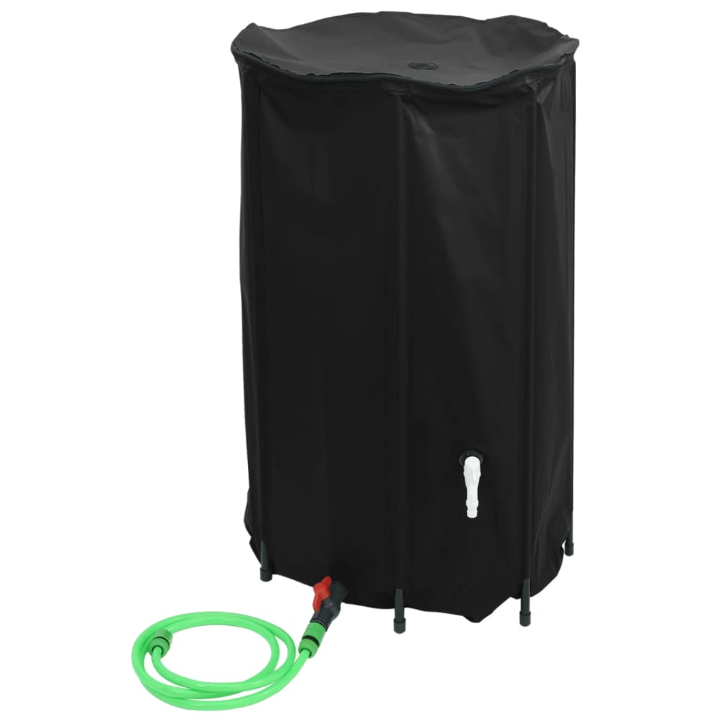 VidaXL vandtank med hane foldbar 500 l PVC