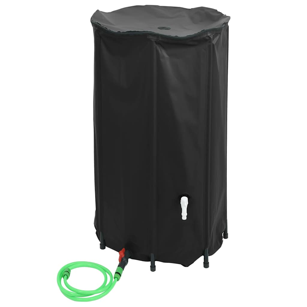 VidaXL vandtank med hane foldbar 250 l PVC
