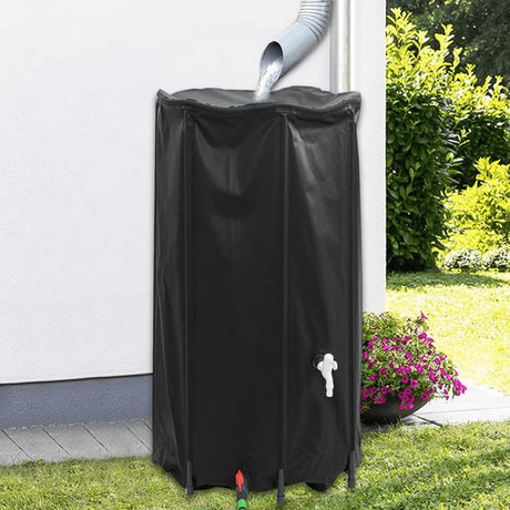 VidaXL vandtank med hane foldbar 380 l PVC