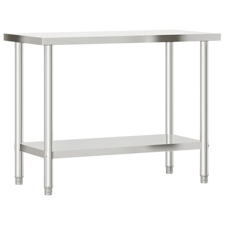 Vidaxx køkkenbord 110x55x85 cm rustfrit stål