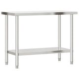 Vidaxx køkkenbord 110x55x85 cm rustfrit stål