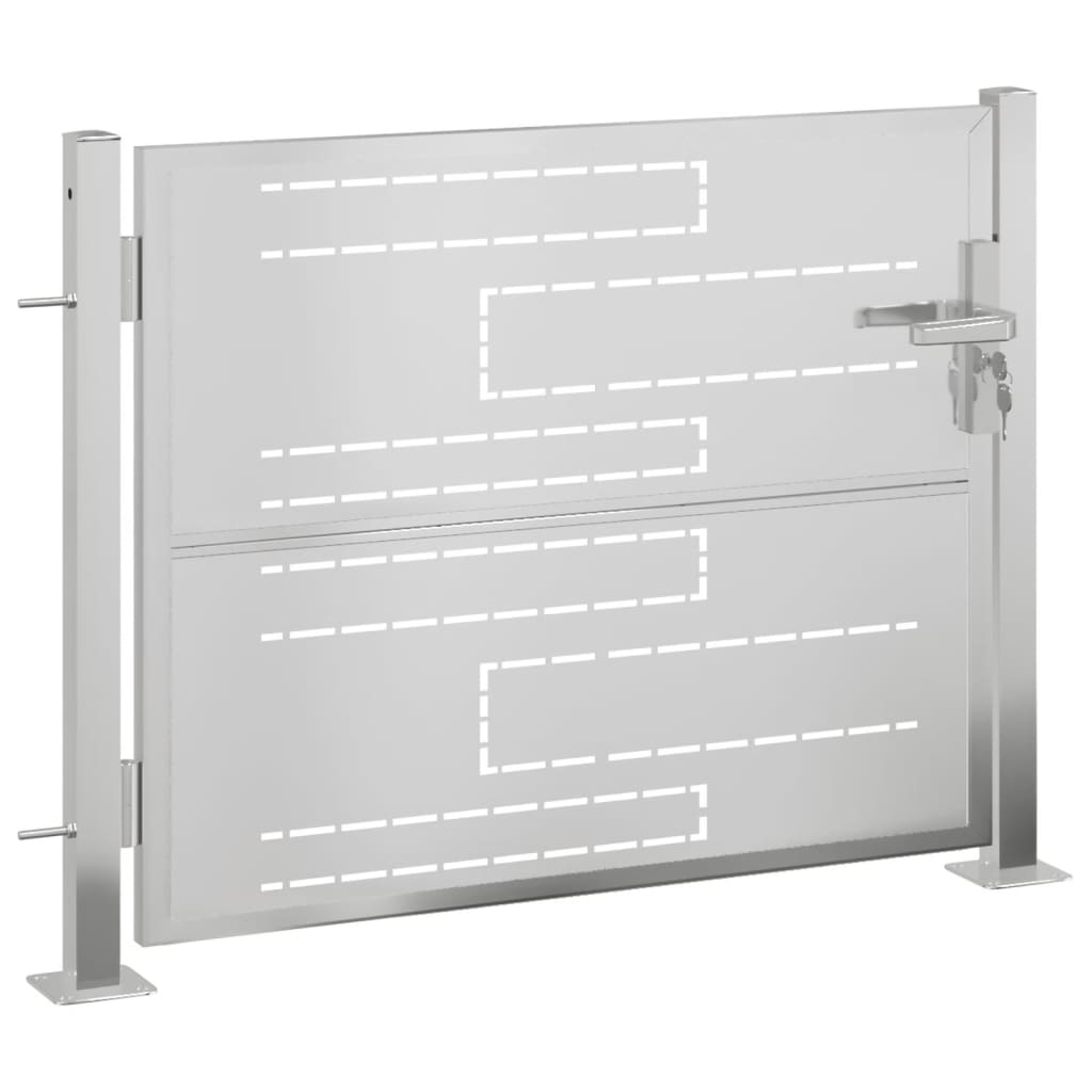 VidaXL Port 100x75 cm rustfrit stål