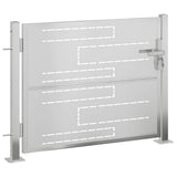 VidaXL Port 100x75 cm rustfrit stål