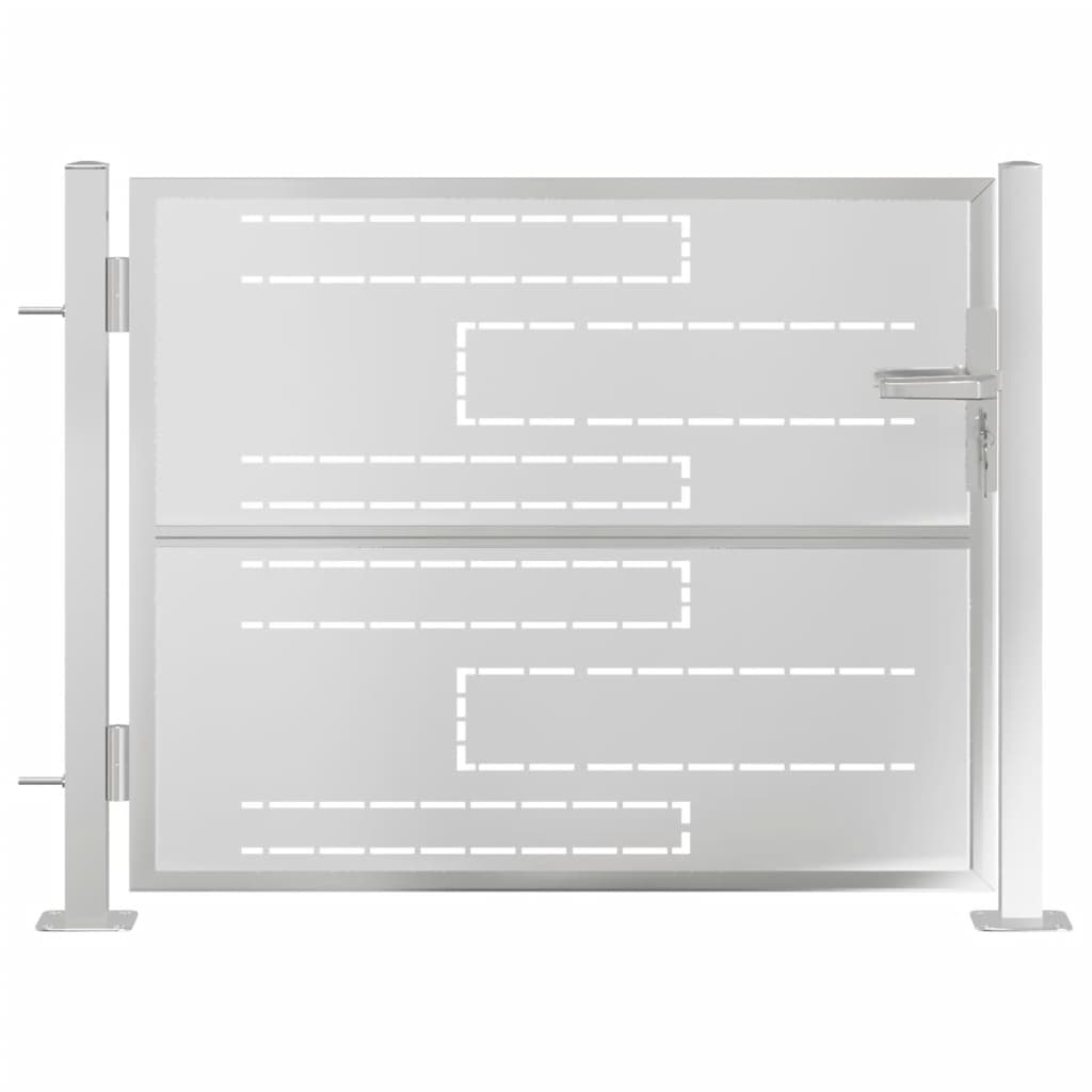 VidaXL Port 100x75 cm rustfrit stål