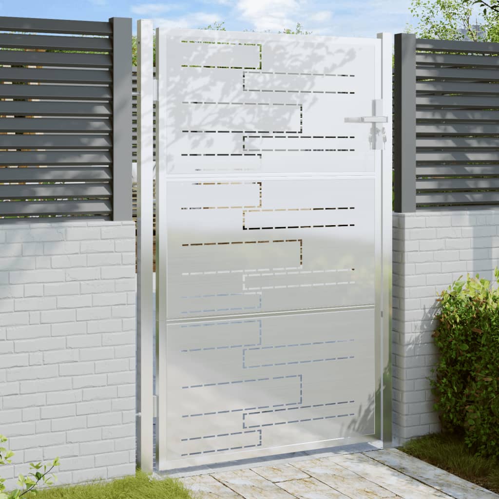 VidaXL Havelåge 100x150 cm rustfrit stål