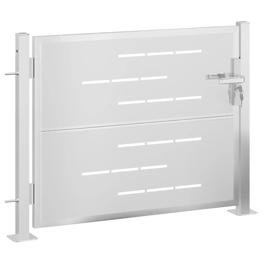 VidaXL Port 100x75 cm rustfrit stål