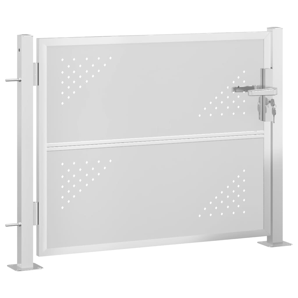 VidaXL Port 100x75 cm rustfrit stål