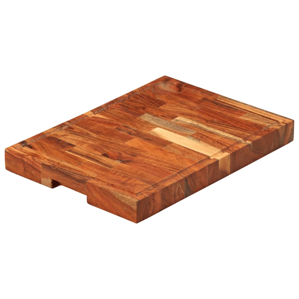 VidaXL Hakkeblok 42x30x4 cm massivt akacietræ