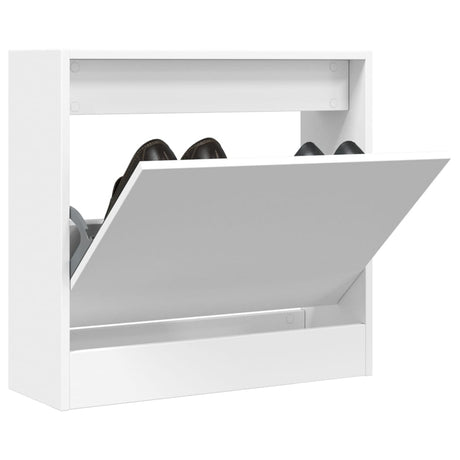 Vidaxx skoskab 60x21x57 cm konstrueret træ hvid