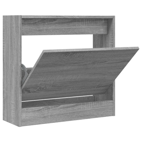 Vidaxx skoskab 60x21x57 cm konstrueret træ grå sonoma eg