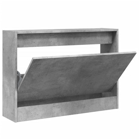 Vidaxx skoskab 80x21x57 cm konstrueret træ betongrå