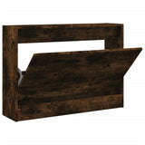 Vidaxx skoskab 80x21x57 cm forarbejdet træ, røget eg