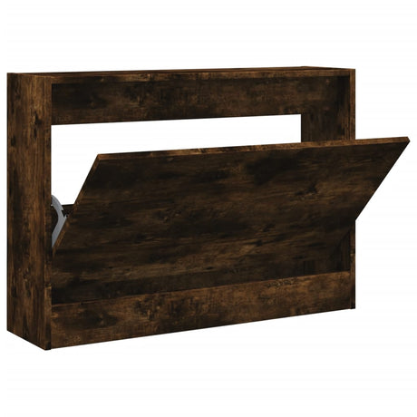 Vidaxx skoskab 80x21x57 cm forarbejdet træ, røget eg