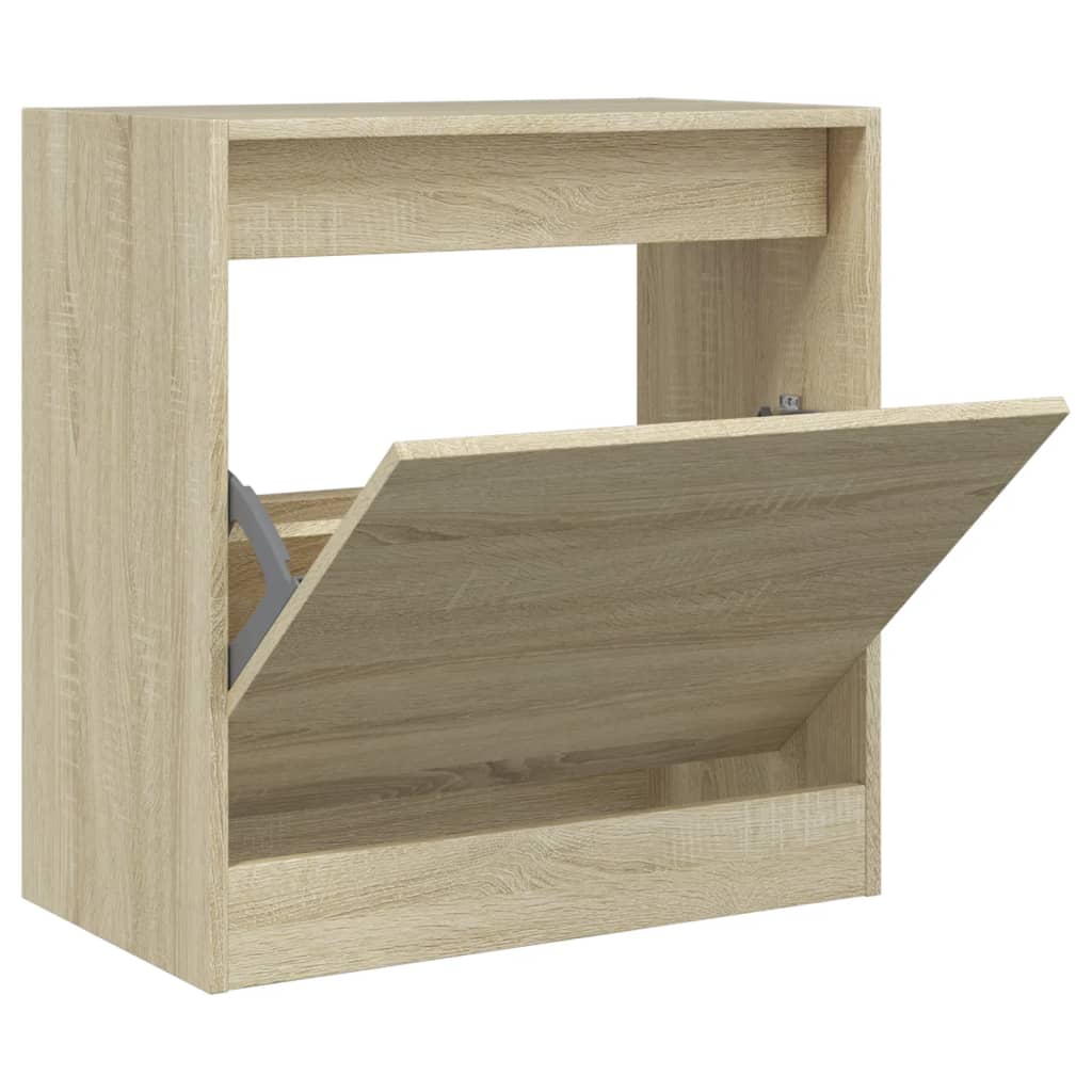 Vidaxx skoskab 60x34x63,5 cm konstrueret træ sonoma eg-farvet