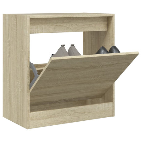 Vidaxx skoskab 60x34x63,5 cm konstrueret træ sonoma eg-farvet