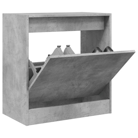 Vidaxx skoskab 60x34x63,5 cm konstrueret træ betongrå