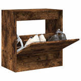 Vidaxx skoskab 60x34x63,5 cm forarbejdet træ, røget eg