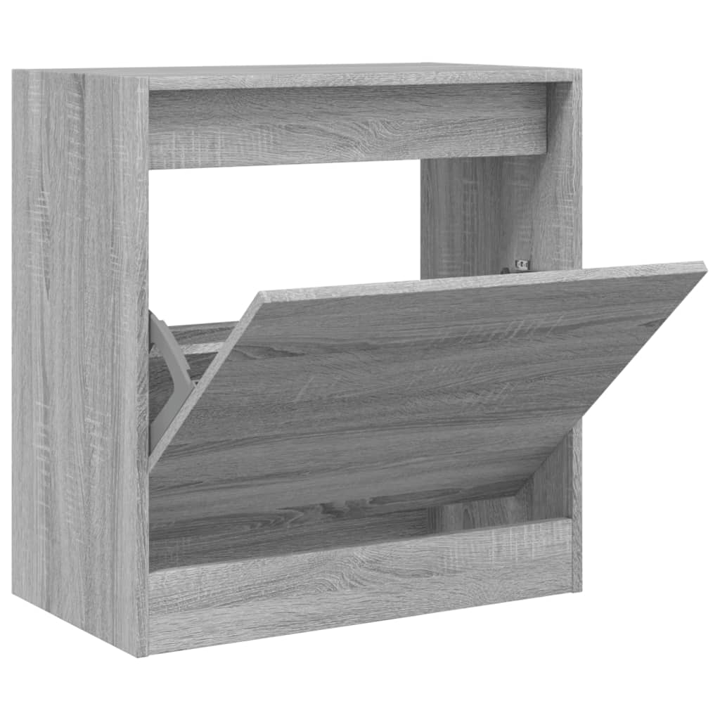 Vidaxx skoskab 60x34x63,5 cm konstrueret træ grå sonoma eg farve