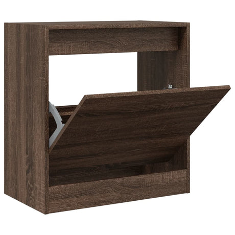 Vidaxx skoskab 60x34x63,5 cm færdig træbrun eg farve