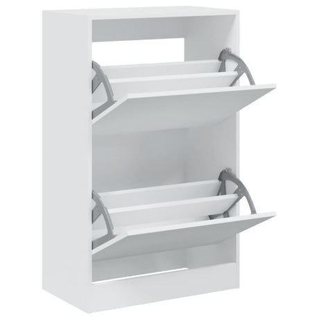 Vidaxx skoskab 60x34x96,5 cm konstrueret træ hvid