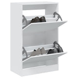 Vidaxx skoskab 60x34x96,5 cm konstrueret træ hvid