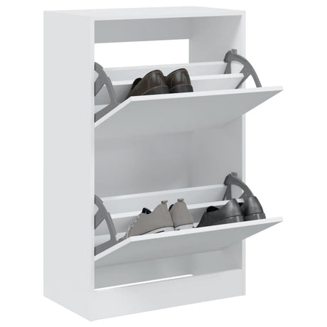 Vidaxx skoskab 60x34x96,5 cm konstrueret træ hvid