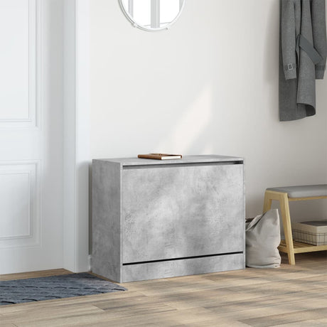 Vidaxx skoskab 80x34x63 cm konstrueret træ betongrå