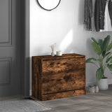 Vidaxx skoskab 80x34x63 cm forarbejdet træ, røget eg