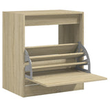 VidaXL skoskab 60x42x69 cm konstrueret træ sonoma eg